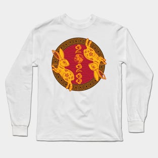 Happy Chinese New Year 2023 Year Of The Rabbit Kid Women Men Long Sleeve T-Shirt